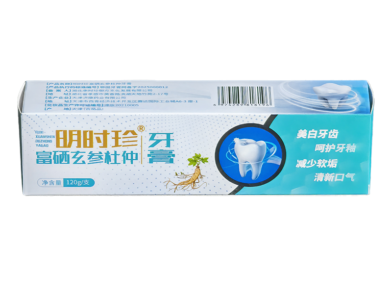 富硒玄参杜仲牙膏